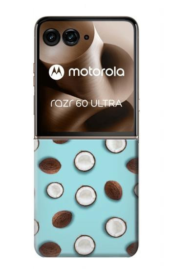 S3860 Coconut Dot Pattern Case For Motorola Razr 70 Ultra, 60 Ultra, 50 Ultra, Ultra 2026, Ultra 2025