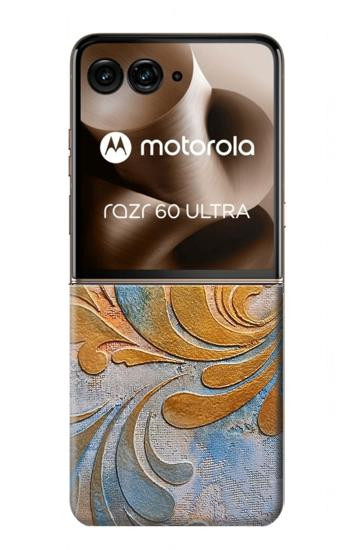 S3875 Canvas Vintage Rugs Case For Motorola Razr 70 Ultra, 60 Ultra, 50 Ultra, Ultra 2026, Ultra 2025