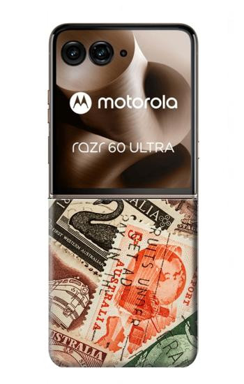 S3900 Stamps Case For Motorola Razr 70 Ultra, 60 Ultra, 50 Ultra, Ultra 2026, Ultra 2025