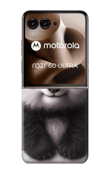 S3978 Cute Baby Panda Case For Motorola Razr 70 Ultra, 60 Ultra, 50 Ultra, Ultra 2026, Ultra 2025