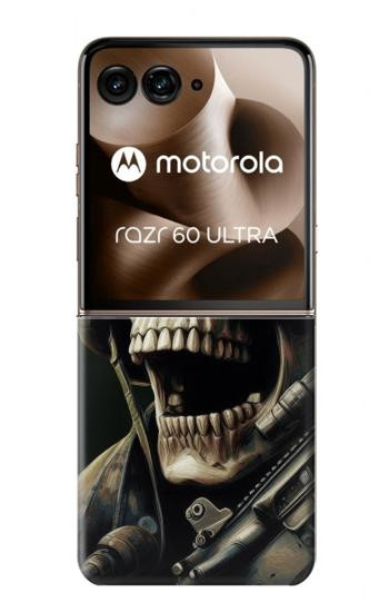 S4017 Skull Soldier Case For Motorola Razr 70 Ultra, 60 Ultra, 50 Ultra, Ultra 2026, Ultra 2025