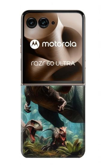 S4021 T-rex Dinosaur Jurassic Case For Motorola Razr 70 Ultra, 60 Ultra, 50 Ultra, Ultra 2026, Ultra 2025
