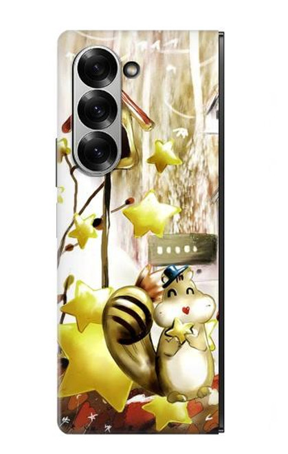 S0109 Cute Squirrel Cartoon Case For Samsung Galaxy Z Fold 7