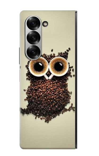 S0360 Coffee Owl Case For Samsung Galaxy Z Fold 7