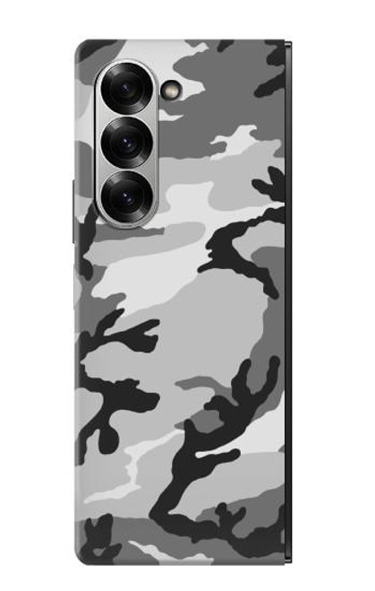 S1721 Snow Camouflage Graphic Printed Case For Samsung Galaxy Z Fold 7