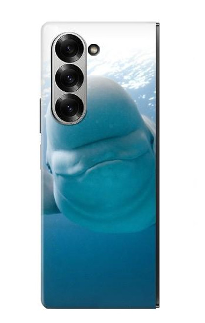 S1801 Beluga Whale Smile Whale Case For Samsung Galaxy Z Fold 7