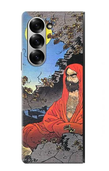 S2234 Zen Master Bodhidharma Yoshitoshi Case For Samsung Galaxy Z Fold 7