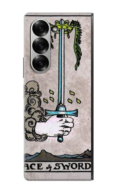 S2482 Tarot Card Ace of Swords Case For Samsung Galaxy Z Fold 7