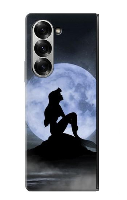 S2668 Mermaid Silhouette Moon Night Case For Samsung Galaxy Z Fold 7
