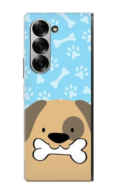 S2669 Cute Dog Paws Bones Cartoon Case For Samsung Galaxy Z Fold 7