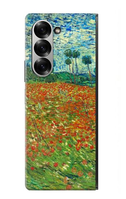 S2681 Field Of Poppies Vincent Van Gogh Case For Samsung Galaxy Z Fold 7
