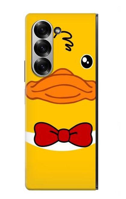 S2760 Yellow Duck Tuxedo Cartoon Case For Samsung Galaxy Z Fold 7