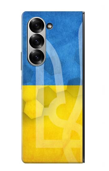 S3006 Ukraine Football Soccer Case For Samsung Galaxy Z Fold 7
