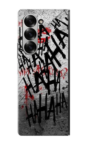 S3073 Joker Hahaha Blood Splash Case For Samsung Galaxy Z Fold 7