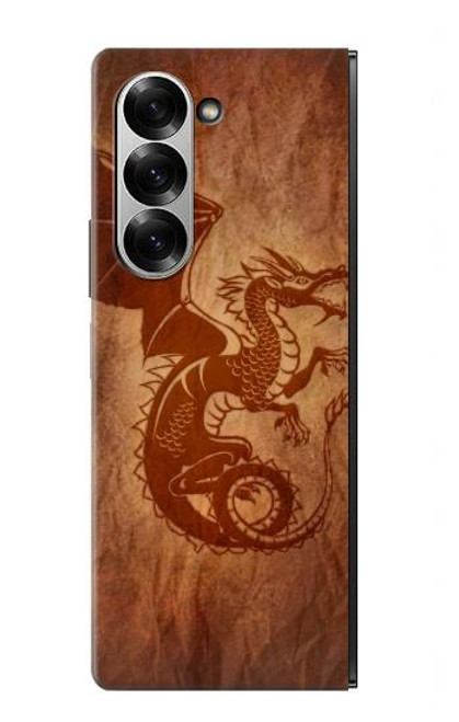 S3086 Red Dragon Tattoo Case For Samsung Galaxy Z Fold 7