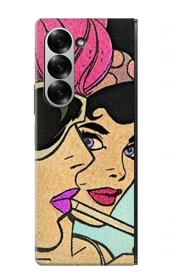 S3171 Girls Pop Art Case For Samsung Galaxy Z Fold 7