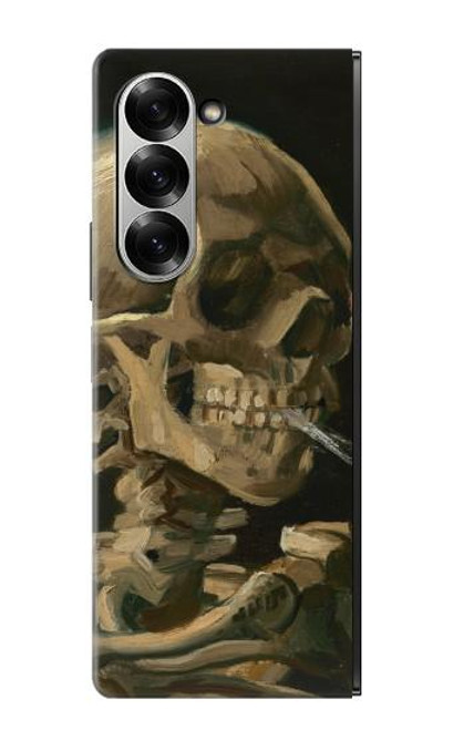 S3358 Vincent Van Gogh Skeleton Cigarette Case For Samsung Galaxy Z Fold 7