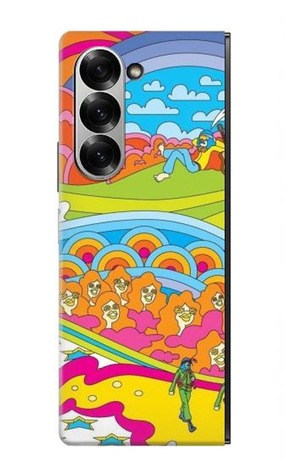 S3407 Hippie Art Case For Samsung Galaxy Z Fold 7