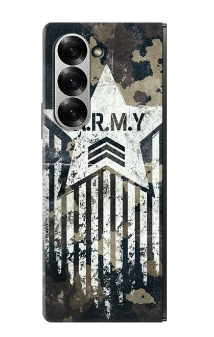 S3666 Army Camo Camouflage Case For Samsung Galaxy Z Fold 7