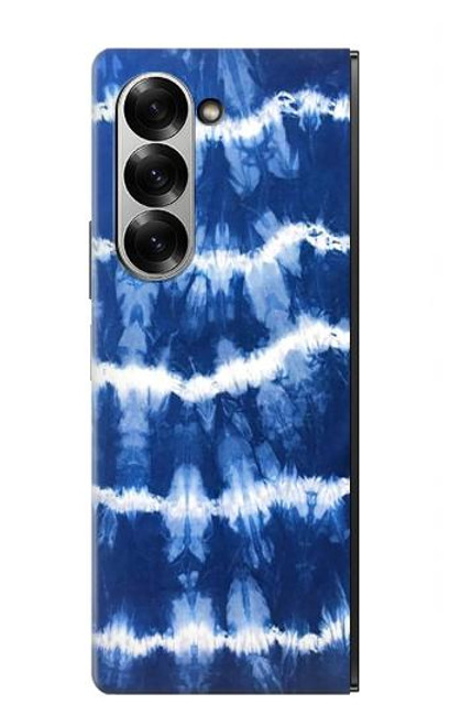 S3671 Blue Tie Dye Case For Samsung Galaxy Z Fold 7