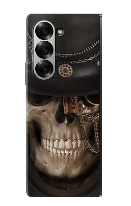 S3852 Steampunk Skull Case For Samsung Galaxy Z Fold 7