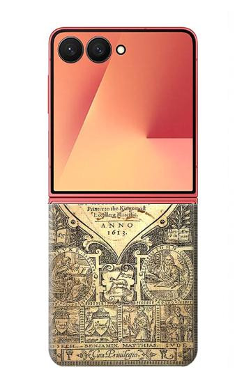 S0330 Bible Page Case For Samsung Galaxy Z Flip 7