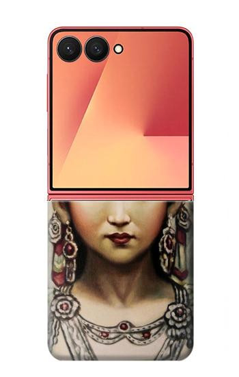 S0681 Guan Yin Case For Samsung Galaxy Z Flip 7