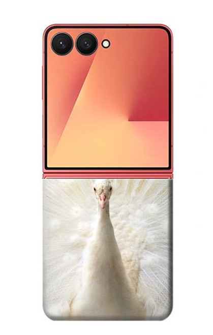 S1980 White Peacock Case For Samsung Galaxy Z Flip 7
