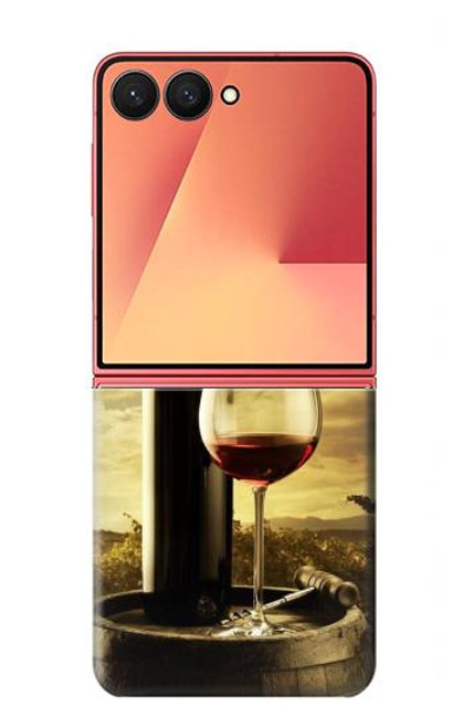 S2042 A Grape Vineyard Grapes Bottle Red Wine Case For Samsung Galaxy Z Flip 7