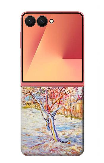S2450 Van Gogh Peach Tree Blossom Case For Samsung Galaxy Z Flip 7