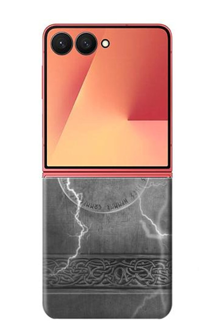 S2533 Thor Thunder Strike Hammer Case For Samsung Galaxy Z Flip 7