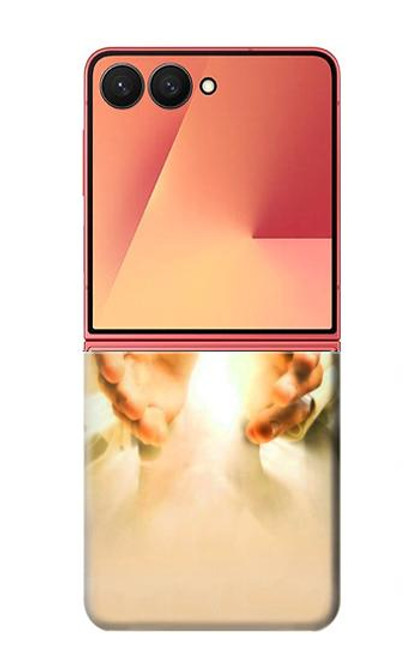 S2546 Hand of God Heaven Case For Samsung Galaxy Z Flip 7