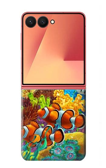 S2568 Sea Seabed Fish Corals Underwater Ocean Case For Samsung Galaxy Z Flip 7