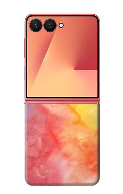 S2945 Colorful Watercolor Case For Samsung Galaxy Z Flip 7