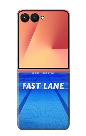 S3136 Life in the Fast Lane Swimming Pool Case For Samsung Galaxy Z Flip 7