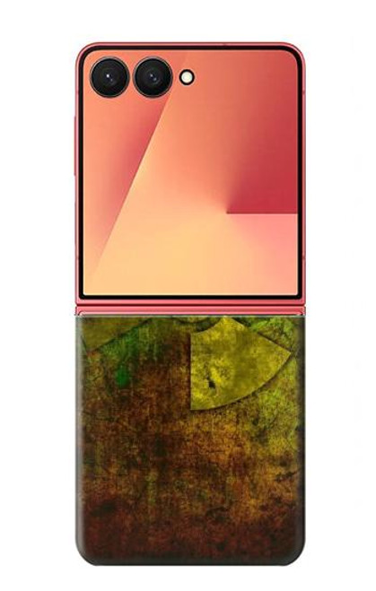 S3202 Radioactive Nuclear Hazard Symbol Case For Samsung Galaxy Z Flip 7
