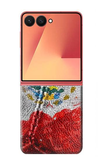 S3314 Mexico Flag Vinatage Football Graphic Case For Samsung Galaxy Z Flip 7