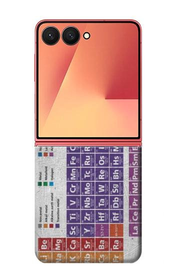 S3383 Periodic Table Case For Samsung Galaxy Z Flip 7