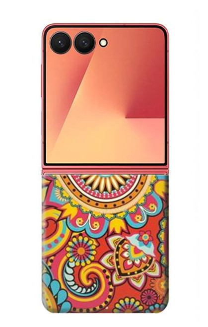 S3402 Floral Paisley Pattern Seamless Case For Samsung Galaxy Z Flip 7