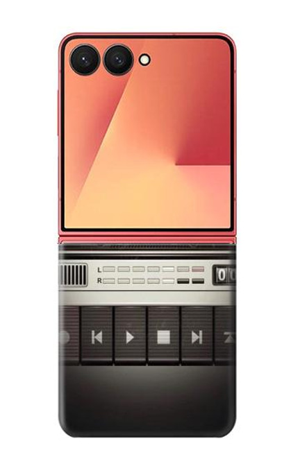 S3501 Vintage Cassette Player Case For Samsung Galaxy Z Flip 7