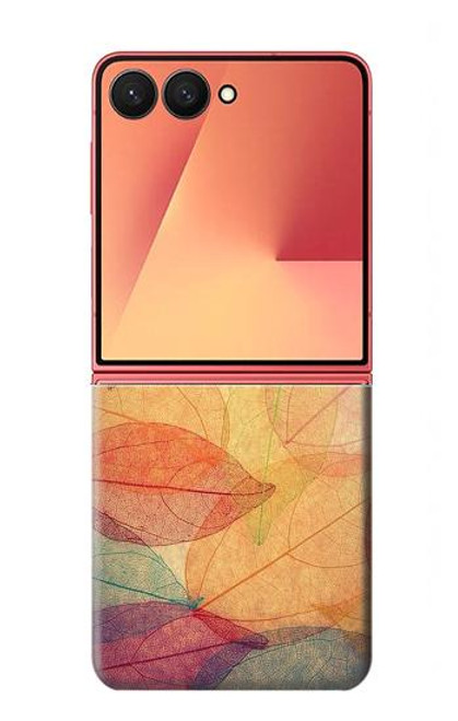 S3686 Fall Season Leaf Autumn Case For Samsung Galaxy Z Flip 7
