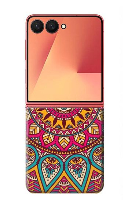 S3694 Hippie Art Pattern Case For Samsung Galaxy Z Flip 7
