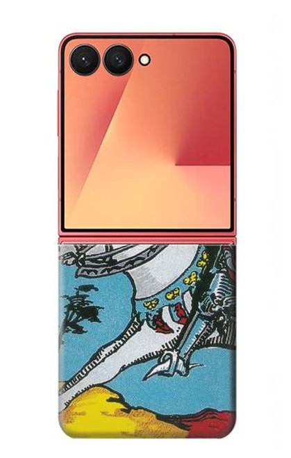 S3731 Tarot Card Knight of Swords Case For Samsung Galaxy Z Flip 7