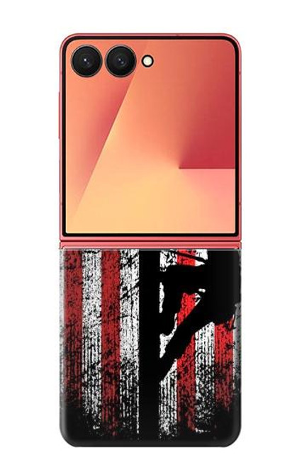 S3803 Electrician Lineman American Flag Case For Samsung Galaxy Z Flip 7