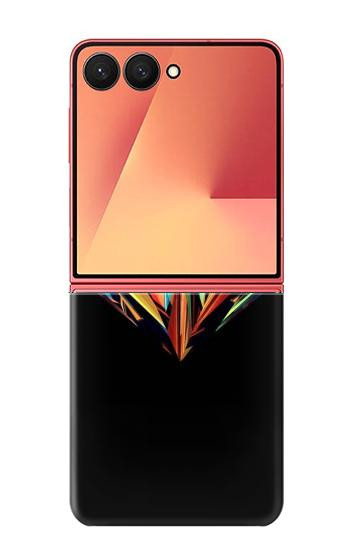 S3842 Abstract Colorful Diamond Case For Samsung Galaxy Z Flip 7