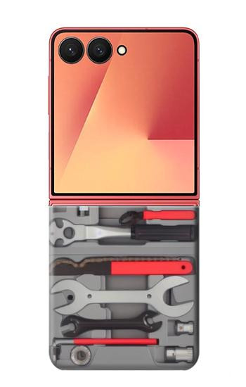 S3921 Bike Repair Tool Graphic Paint Case For Samsung Galaxy Z Flip 7