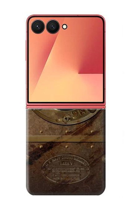 S3948 Shark Teeth Tear Mark Deep Sea Case For Samsung Galaxy Z Flip 7