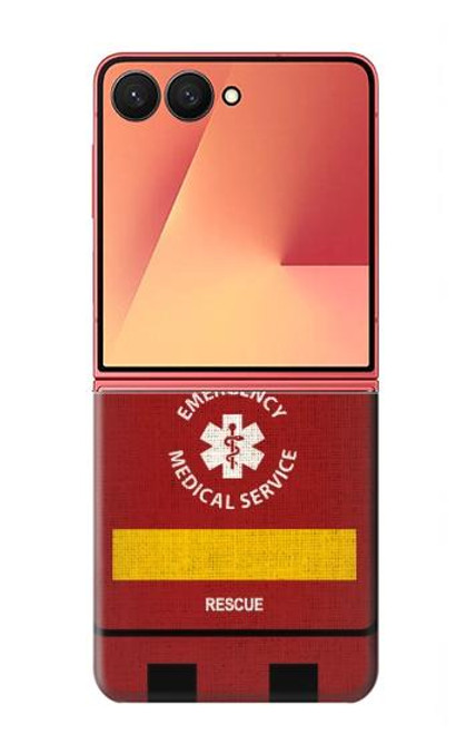 S3957 Emergency Medical Service Case For Samsung Galaxy Z Flip 7