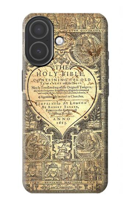 S0330 Bible Page Case For iPhone 17