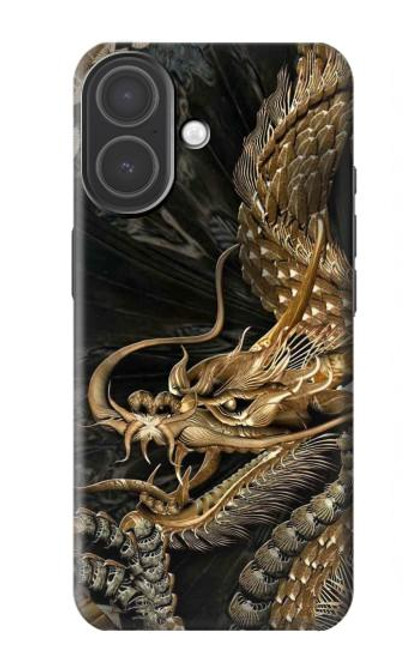 S0426 Gold Dragon Case For iPhone 17 S0426 Gold Dragon Case For iPhone 17